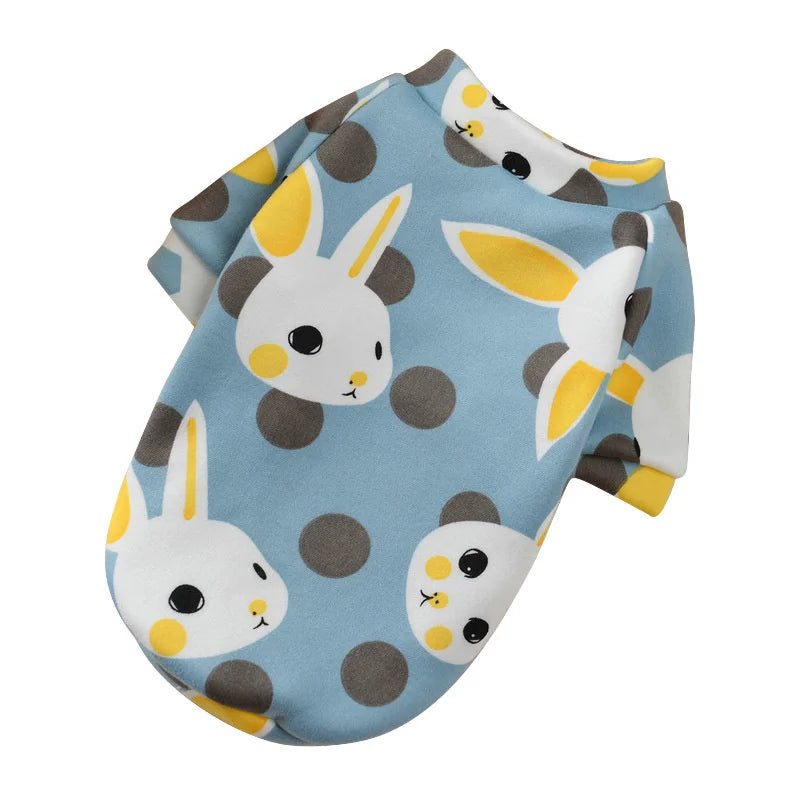 Winter Print clothes for Puppy, Small Medium dog and cat