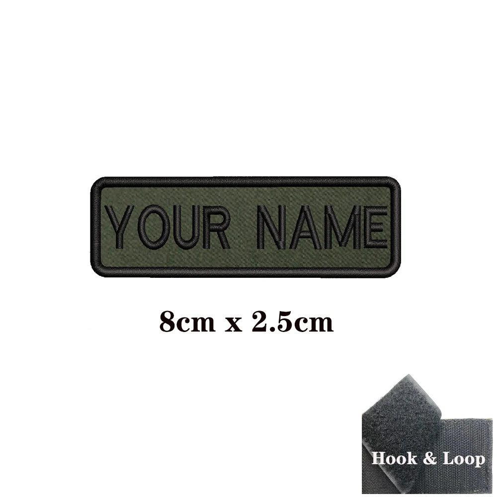 Velcro for Dog Harness: Personalized Name Patch