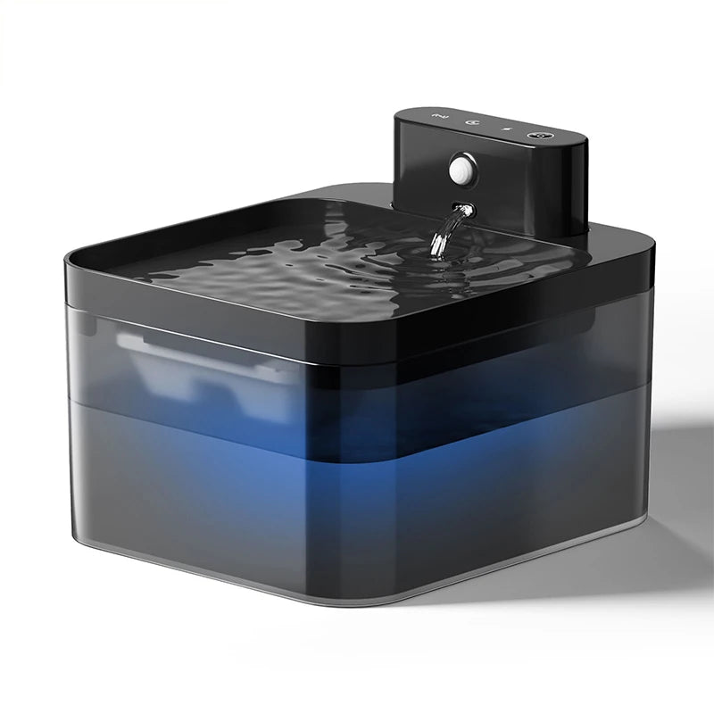 2.2L Wireless Motion Sensor Automatic Pet Water Fountain for Cat and Dog