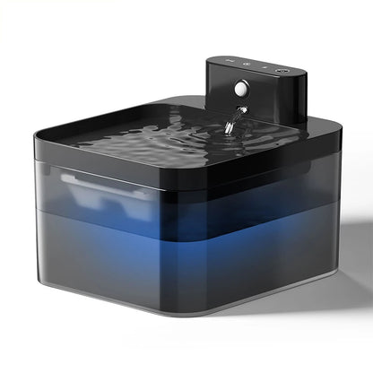 2.2L Wireless Motion Sensor Automatic Pet Water Fountain for Cat and Dog
