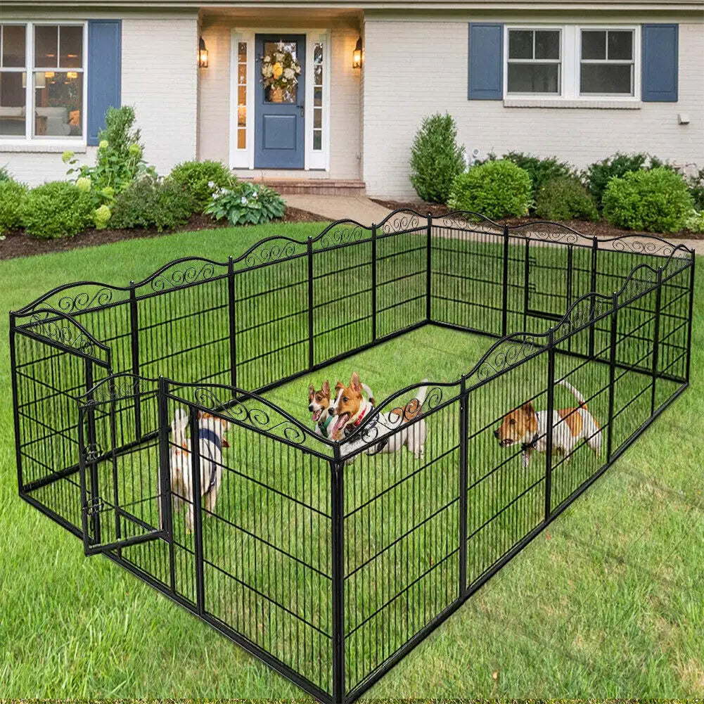 8 Panels Dog Playpen 32 Inch Height in Heavy Duty