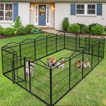 8 Panels Dog Playpen 32 Inch Height in Heavy Duty