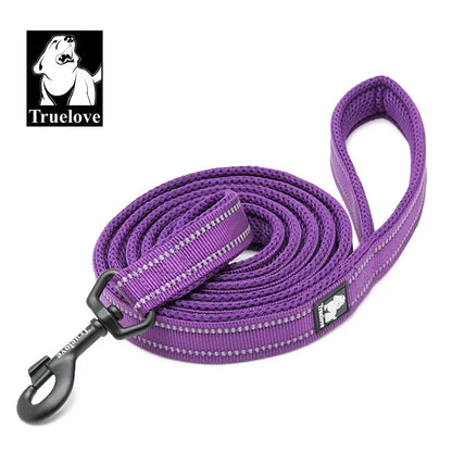Truelove Dog Leash Reflective Nylon Mesh Soft Padded