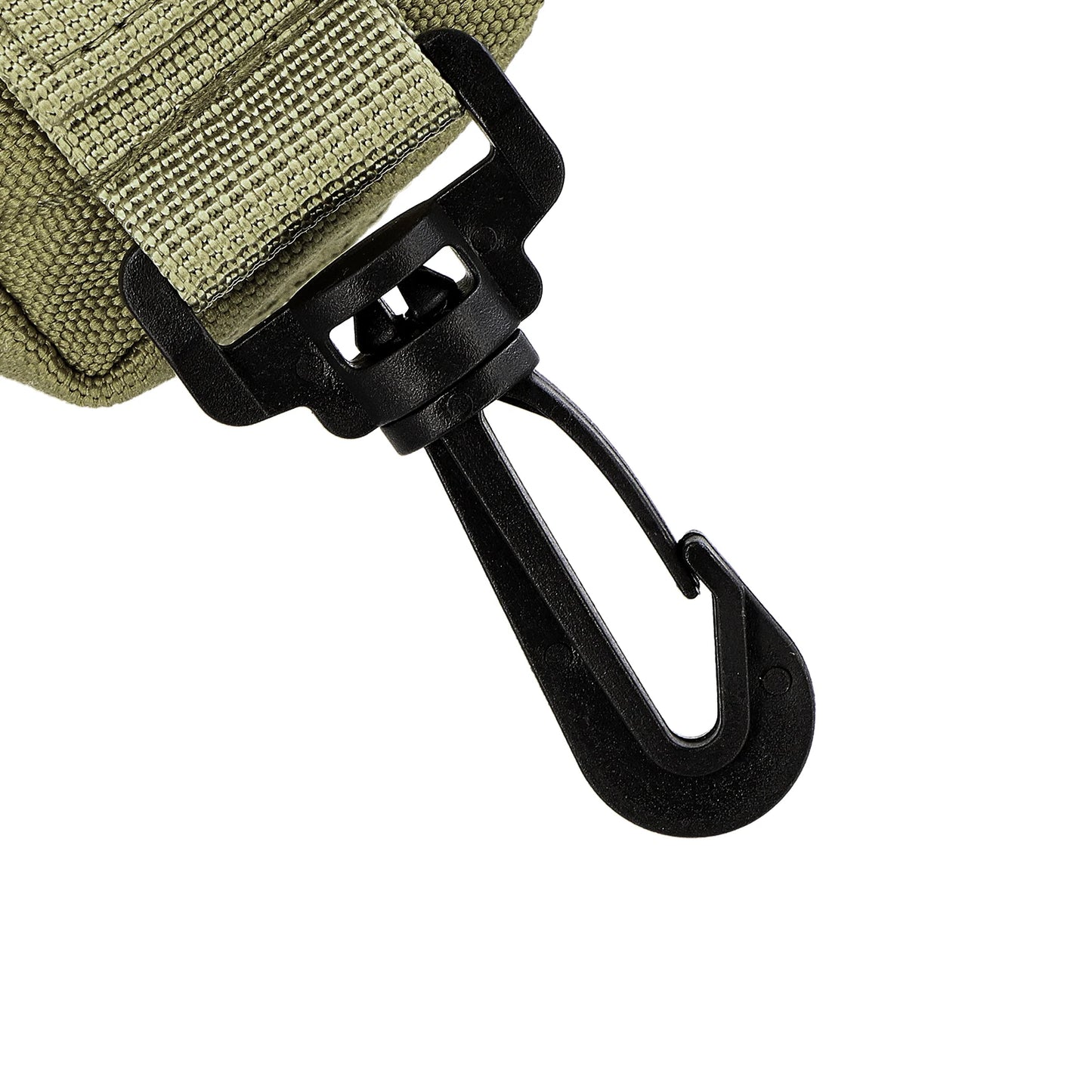 Dog Poop Bag Holder 1680D Nylon Oxford with Carabiner Clip