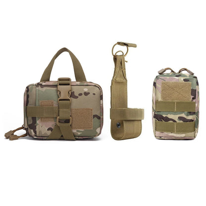 3Pcs Dog Tactical Bags Attaching on Harness Vest