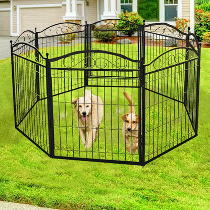 8 Panels Dog Playpen 32 Inch Height in Heavy Duty