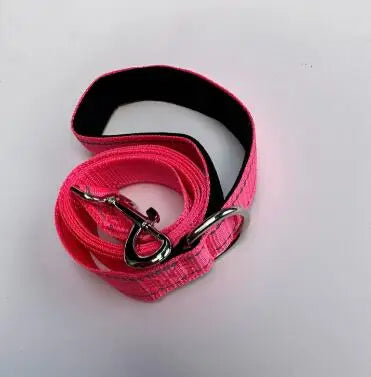Dogs Lead Strap Night Reflection Walking or Training Leash