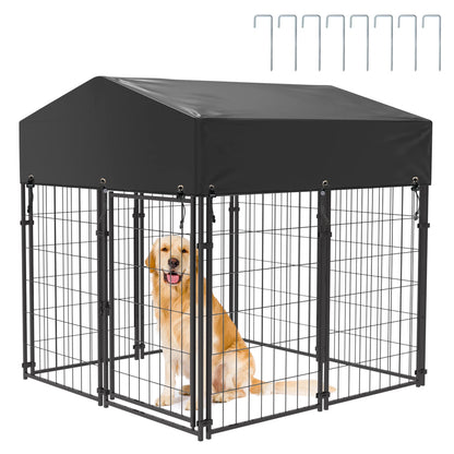 Large Dog Welded Wire Kennel for Outdoor