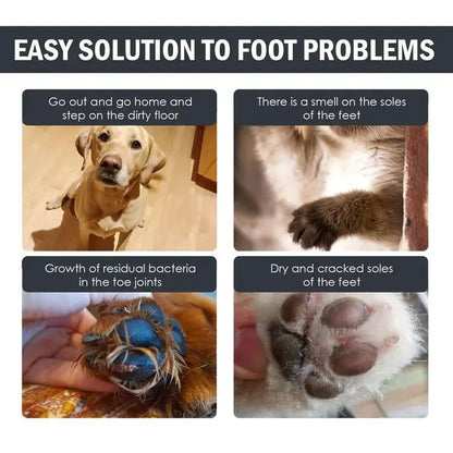 100ml Paw Cleaner Foam with Brush for Rinse-free Cleaning for Dog and Cat