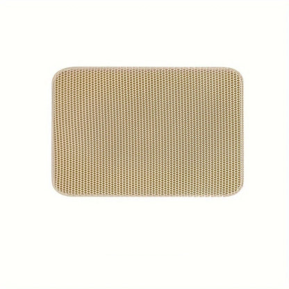 Large Size Cat Litter Mat Advanced Honeycomb Double Layer Design