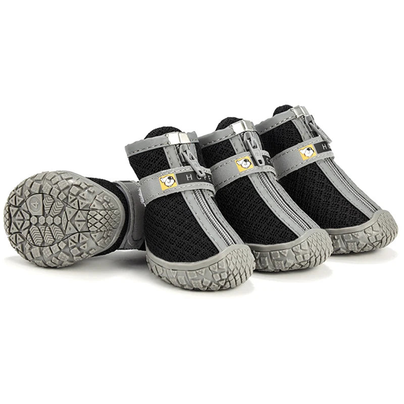 Small Dog Shoes Non-Slip Soles Thick Plush Protection