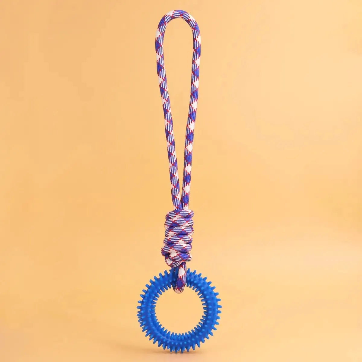 Blue colour dog tug toy