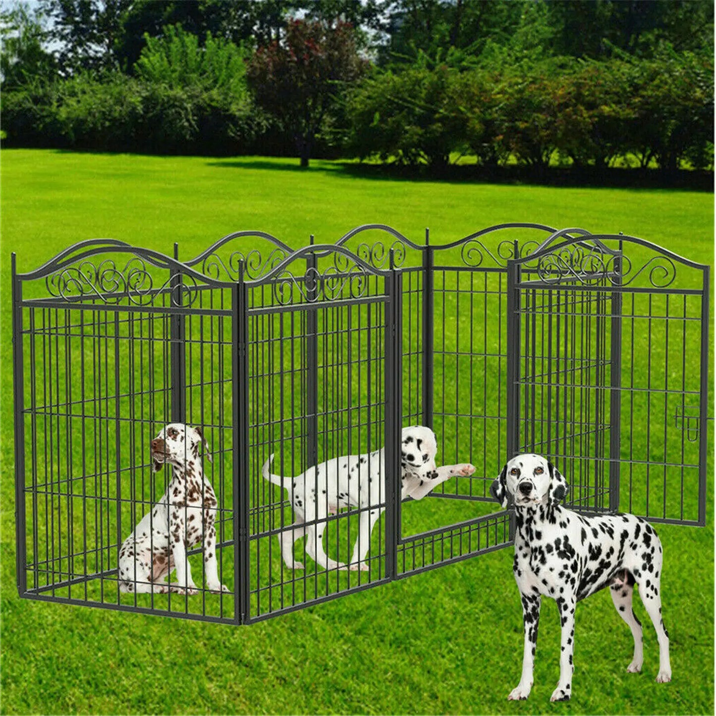 8 Panels Dog Playpen 32 Inch Height in Heavy Duty