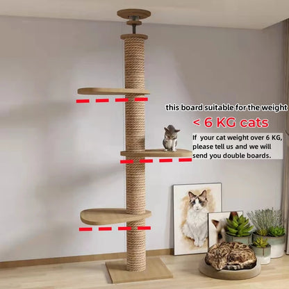 Cat Tree Tower Scratcher and Hammock