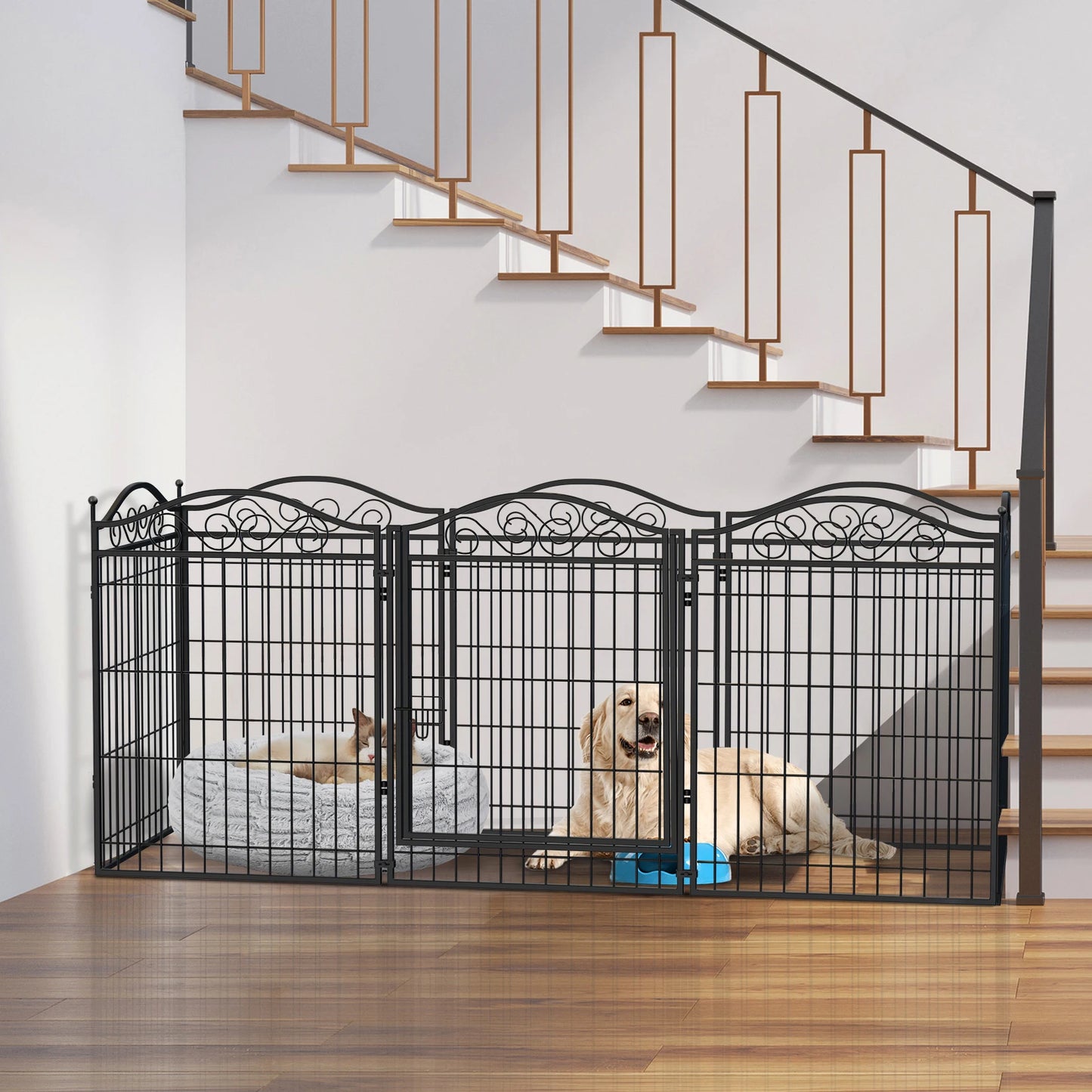 8 Panels Dog Playpen 32 Inch Height in Heavy Duty