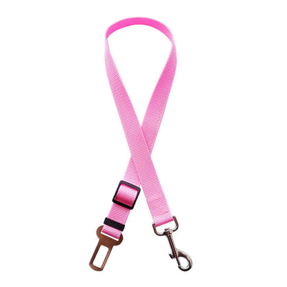 Nylon Adjustable Dog Car Seat Belt Harness for Dogs