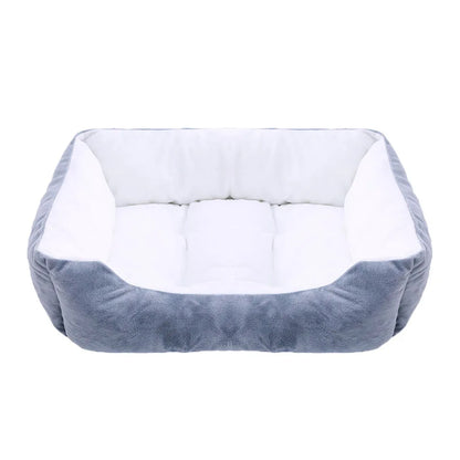 Sofa Bed for Dog Cat Square Plush Kennel