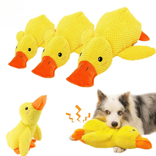 Dog Calming Plush Duck Stuffed Chew Toy