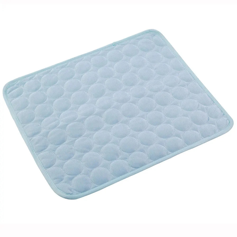 Dog cooling mat light blue
