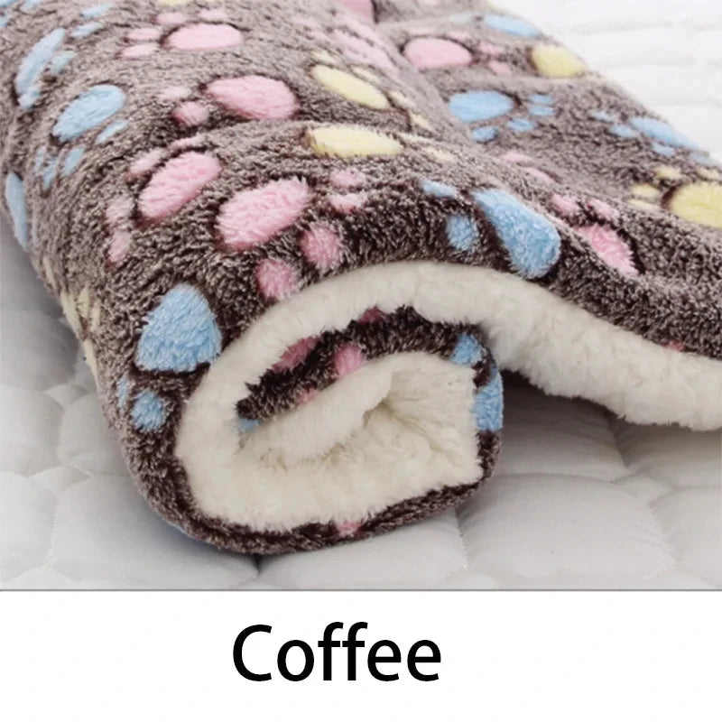 Flannel Pet Sleeping Mat Dog Bed Mattress Cushion