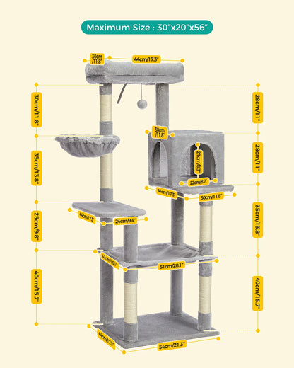 Cat Tree Tower Climb Scratching Post