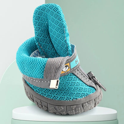 Small Dog Shoes Non-Slip Soles Thick Plush Protection
