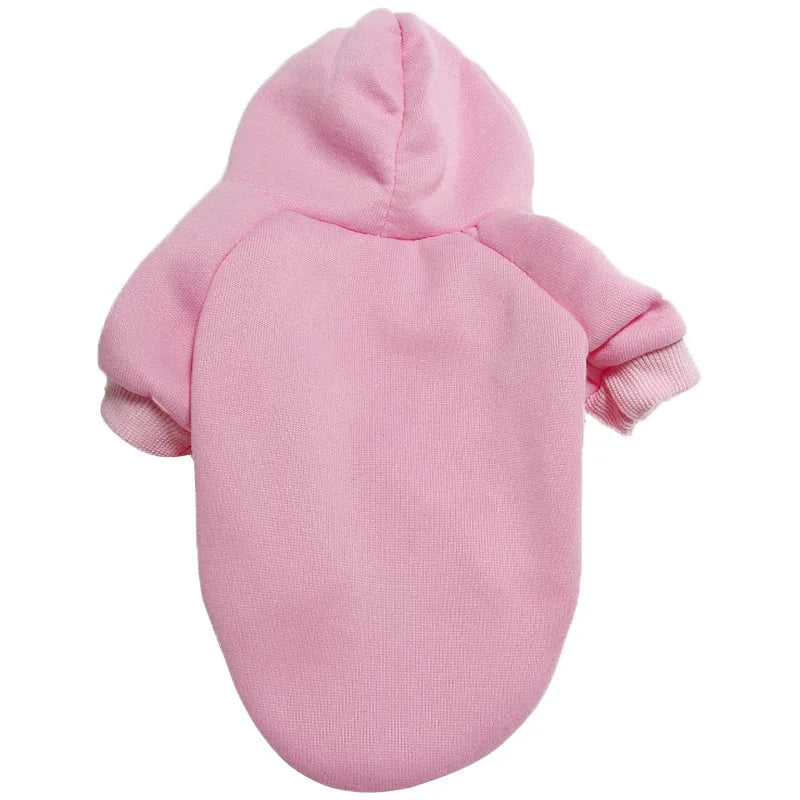 Winter Dog Clothes Sport Hoodies Sweatshirts Warm for Small Medium Large Dogs
