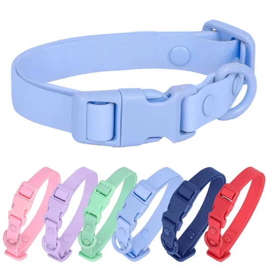 PVC Dog Collar Waterproof Dirt Resistant