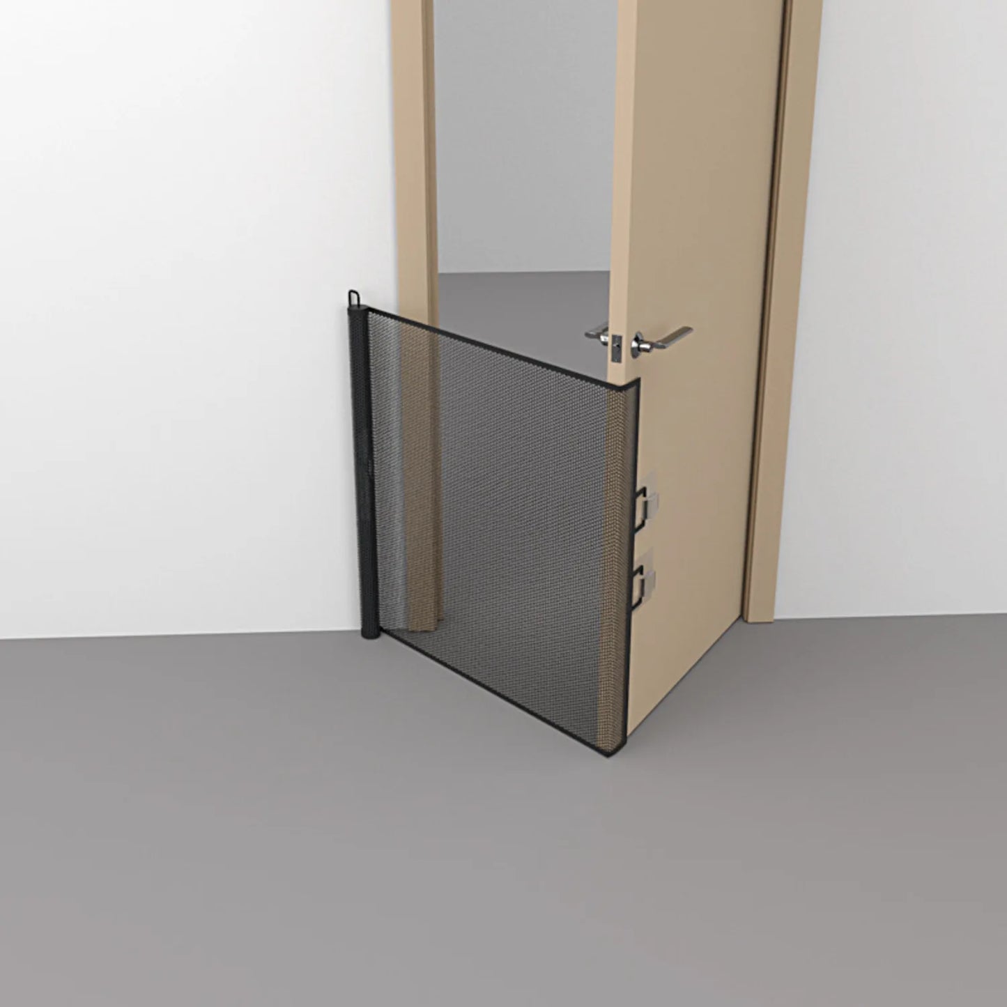 Retractable Pet Door Mesh Dog Fence