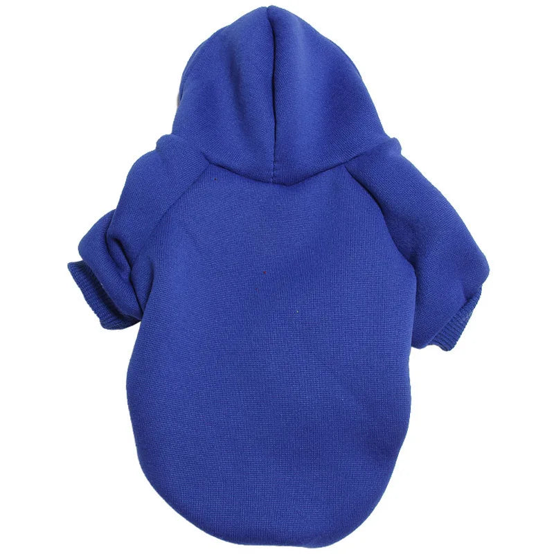 Winter Dog Clothes Sport Hoodies Sweatshirts Warm for Small Medium Large Dogs