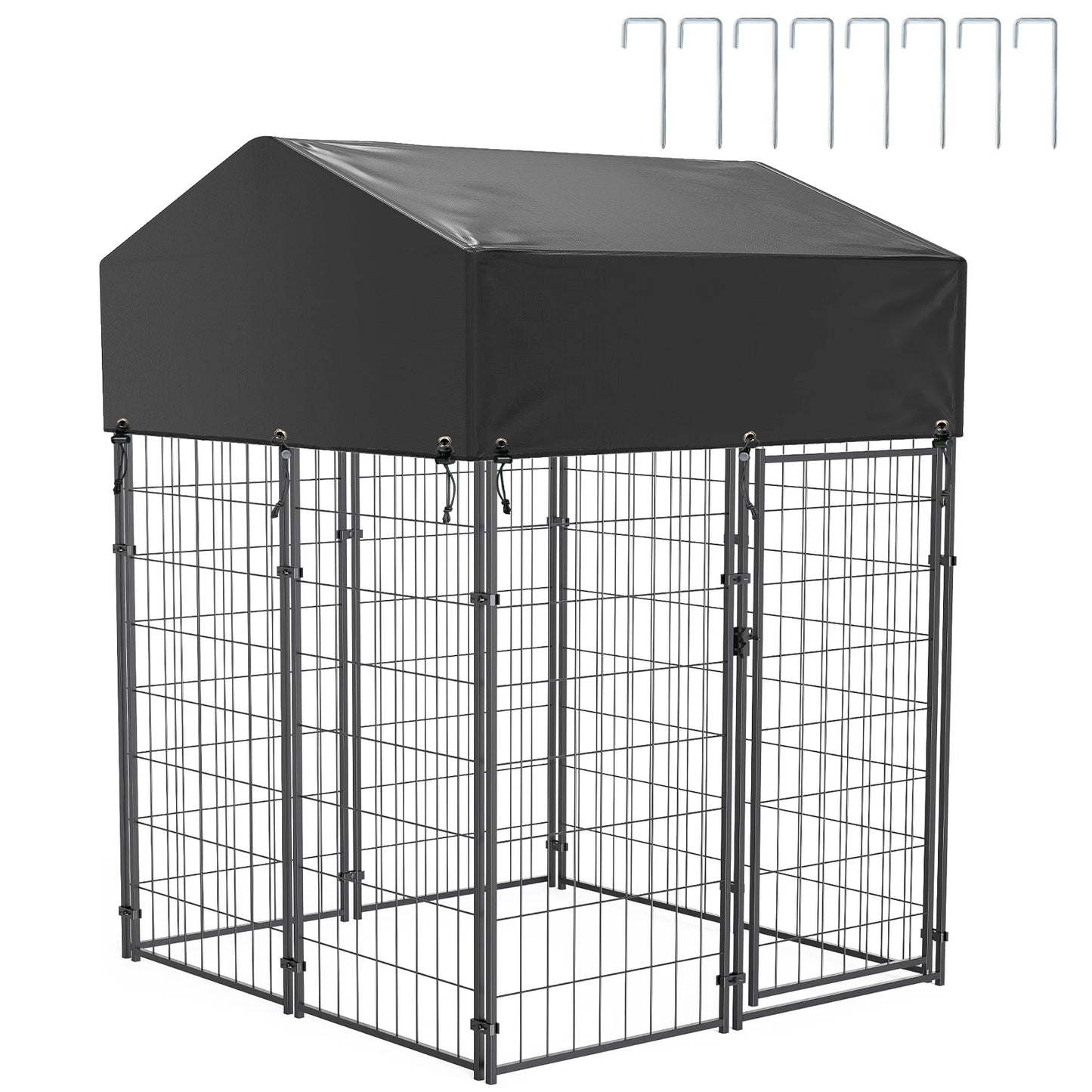 Large Dog Welded Wire Kennel for Outdoor