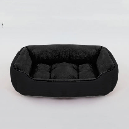 Sofa Bed for Dog Cat Square Plush Kennel