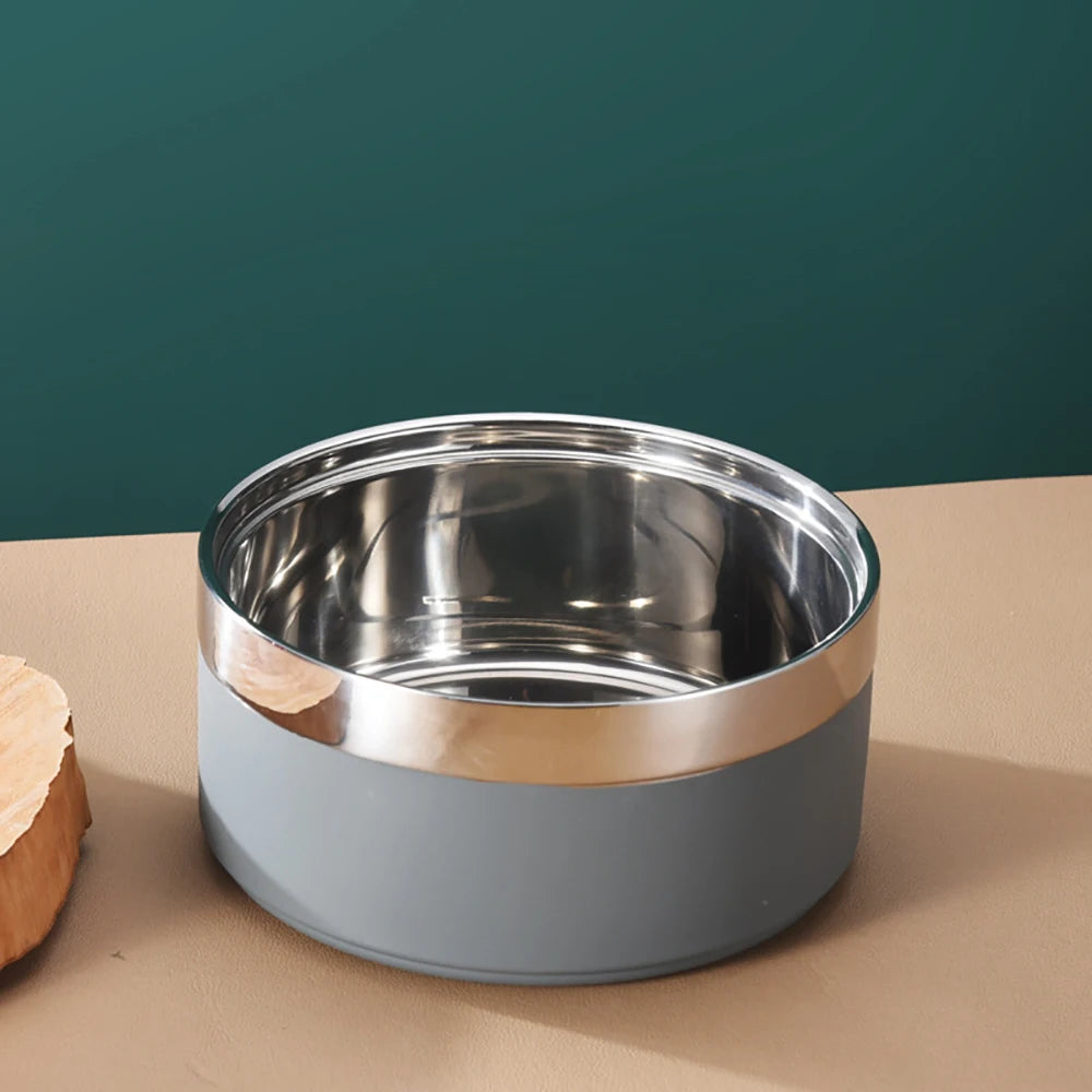 Stainless Steel Personalized Dog Cat Food Water Bowl