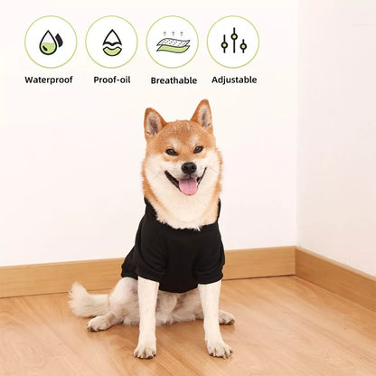 Winter Dog Clothes Sport Hoodies Sweatshirts Warm for Small Medium Large Dogs