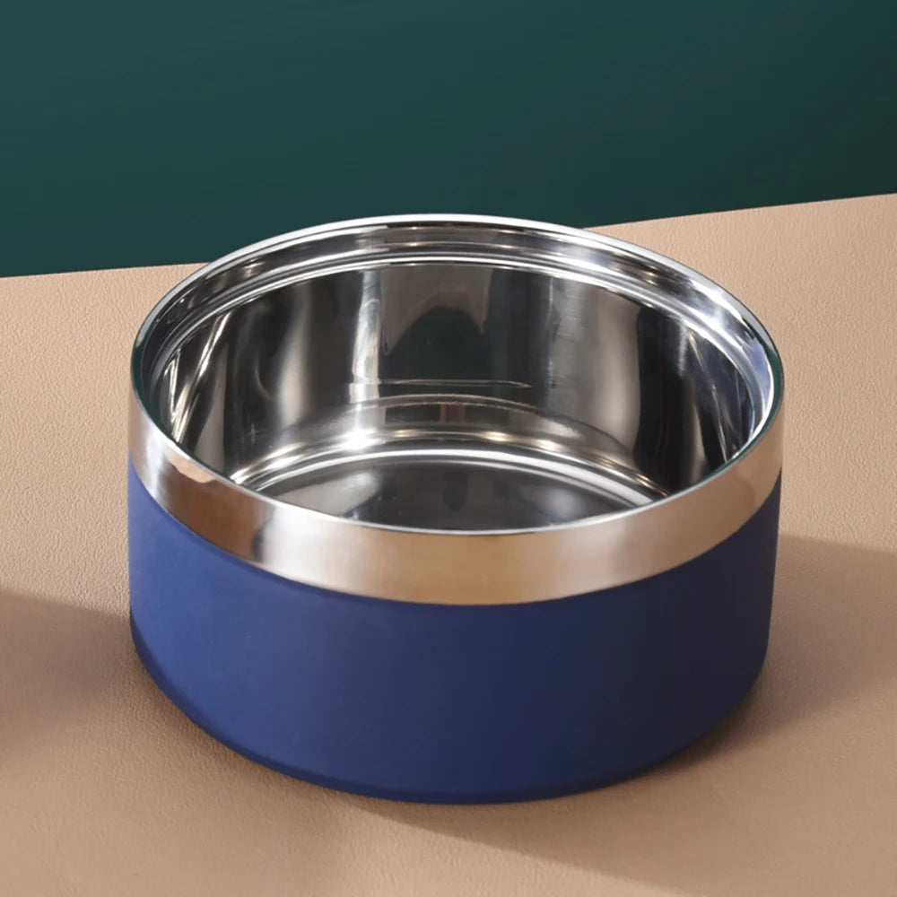 Stainless Steel Personalized Dog Cat Food Water Bowl