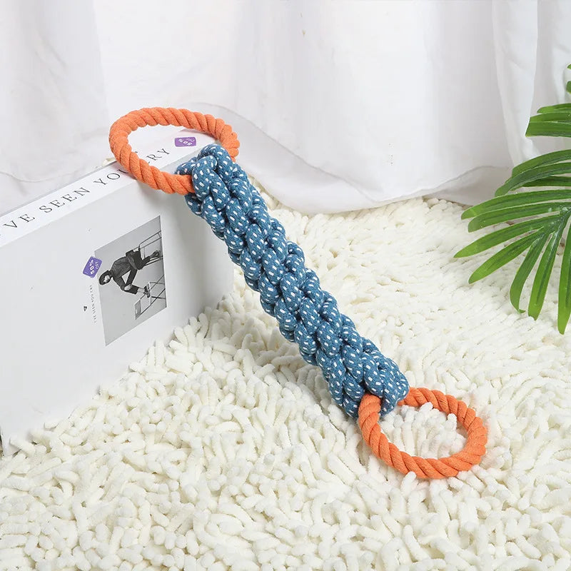 Cotton Rope Interactive Dog Tug Toy