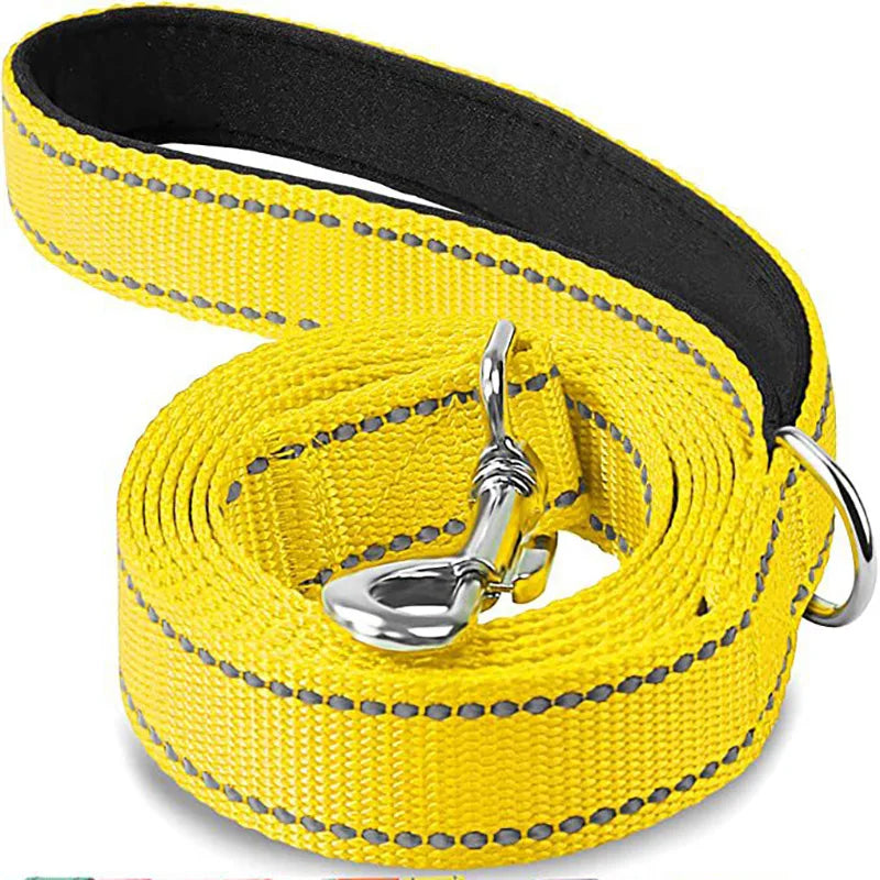 Dogs Lead Strap Night Reflection Walking or Training Leash