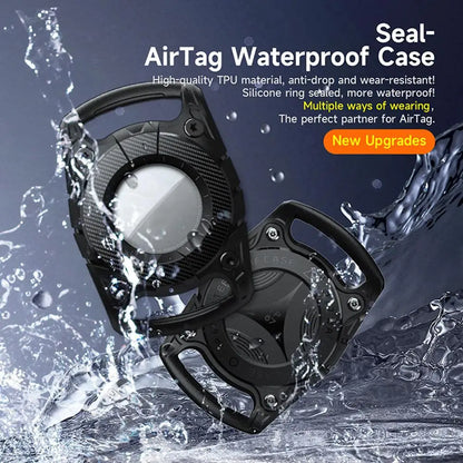Waterproof GPS Tracker Case for Dog Cat Collar Apple Air Tag