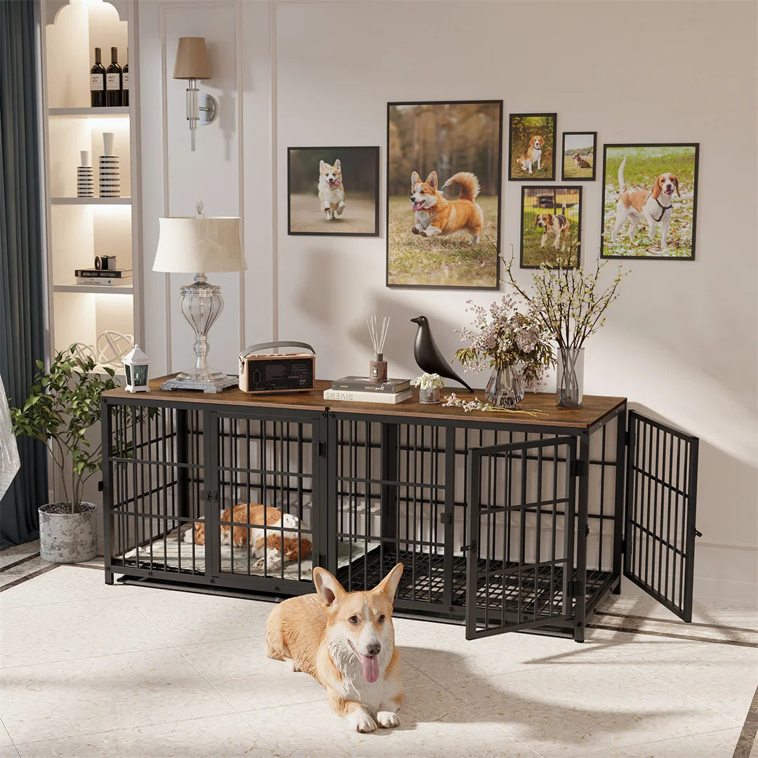 Furniture Style Dog Crate for Small Medium Large Dogs