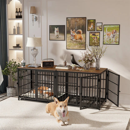 Furniture Style Dog Crate for Small Medium Large Dogs