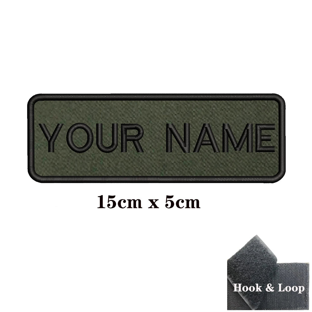 Velcro for Dog Harness: Personalized Name Patch