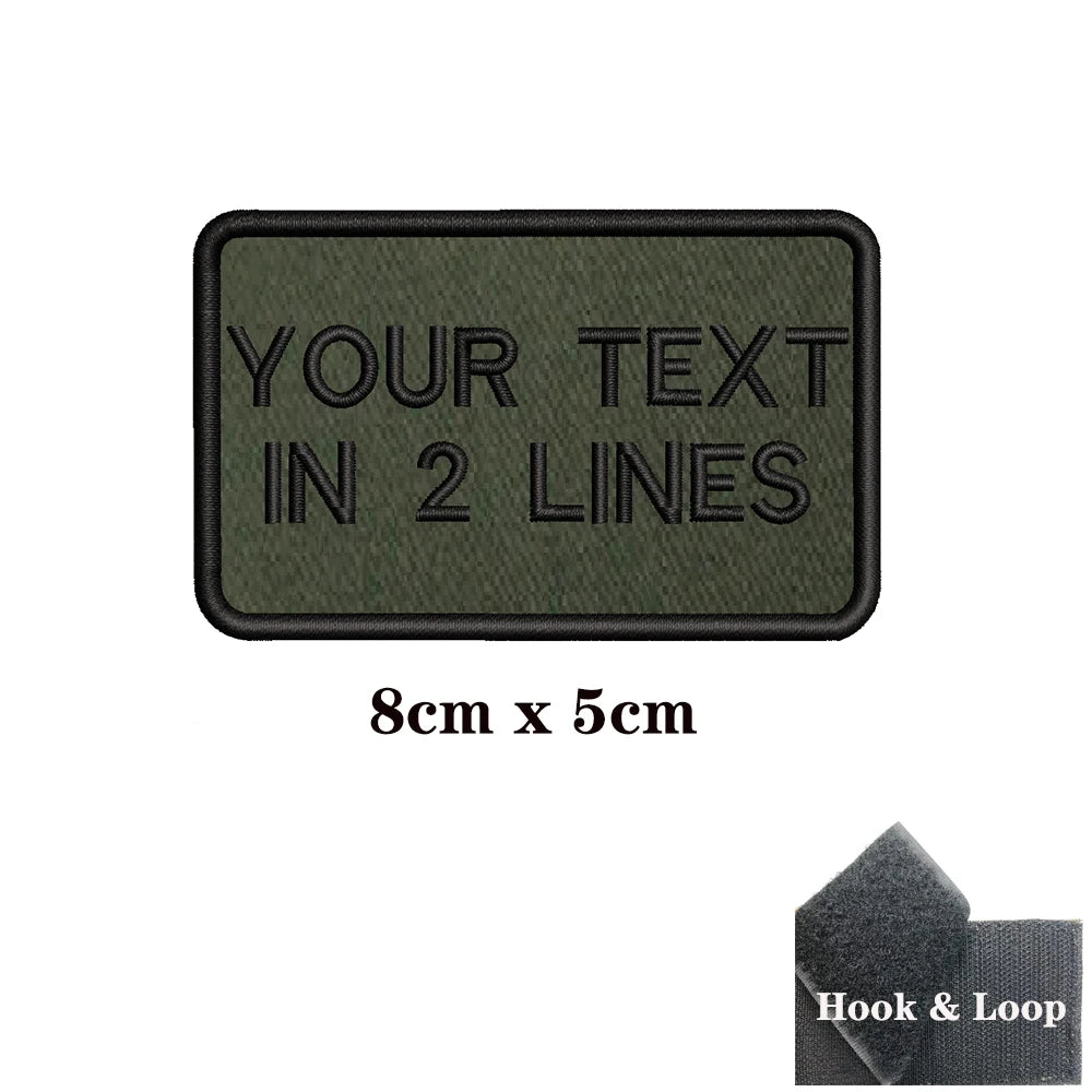 Velcro for Dog Harness: Personalized Name Patch