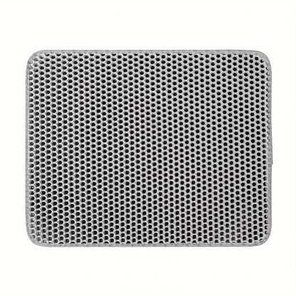 Large Size Cat Litter Mat Advanced Honeycomb Double Layer Design