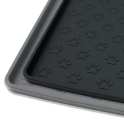 Pet Placemat Silicone Food Bowl Floor Mat for Dog and Cat
