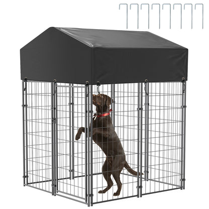 Large Dog Welded Wire Kennel for Outdoor