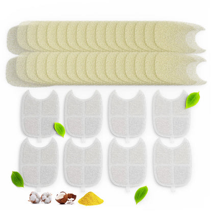 Replacement Filters For 4L Stainless Steel Water Fountain with 6-layer Filtration System