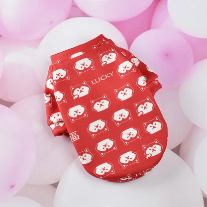 Winter Print clothes for Puppy, Small Medium dog and cat
