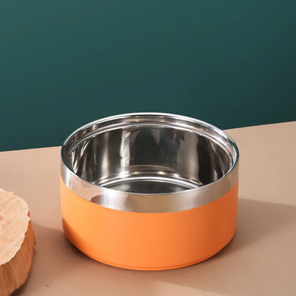 Stainless Steel Personalized Dog Cat Food Water Bowl