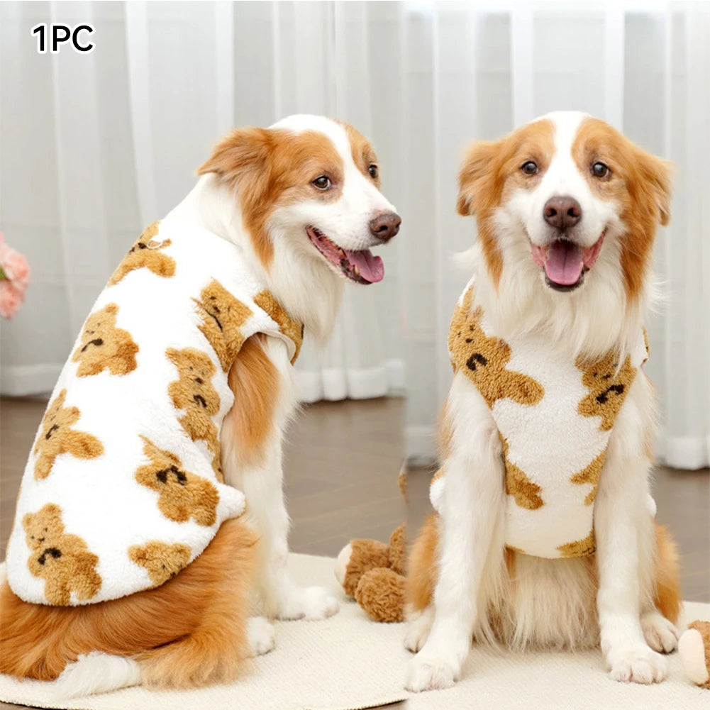 Pet Warm Flannel Clothes Pet Winter Coat for Dog and Cat