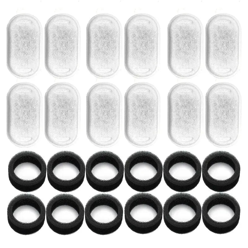 Replacement Activated Carbon Filters for Cat Dog Water Fountain